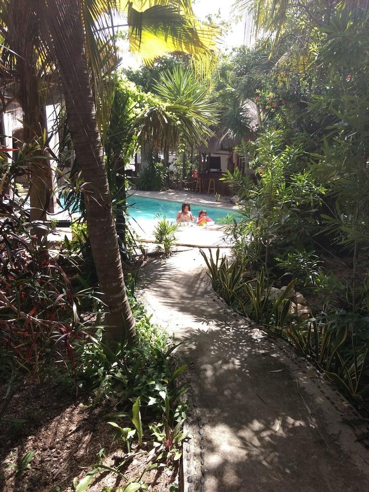 Green Tulum Cabanas & Gardens Luaran gambar